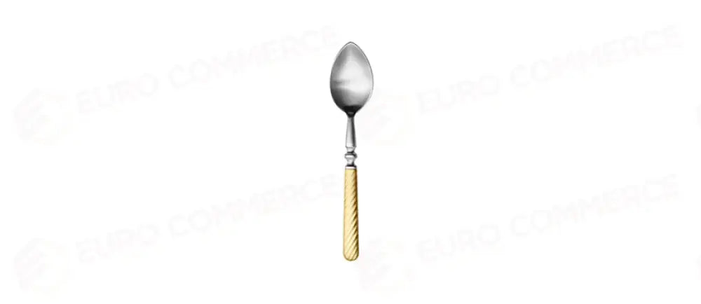 SOBOR PVD ORO SATINATO CUCCHIAIO TAVOLA INOX 18/0 - 200050 - MORINI