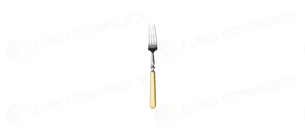 SOBOR PVD ORO SATINATO FORCHETTA FRUTTA INOX 18/0 - 200053 - MORINI