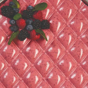 SOFA STAMPO TOPICE IN SILICONE PER DECORO VASCHETTE GELATO 361,5 X 251,5 X H 21 MM - VOL. 929 M - TOP103S - PAVONI
