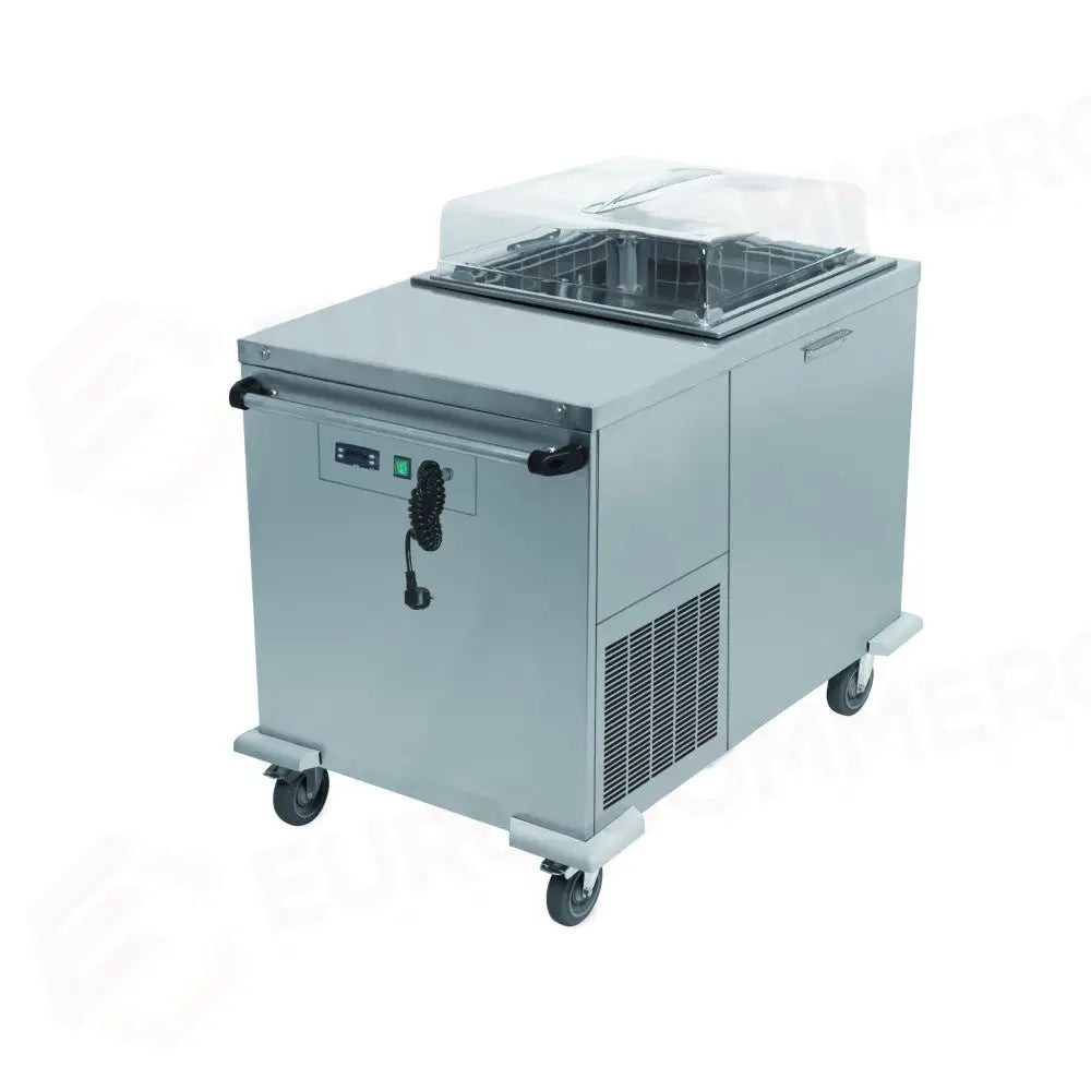 SOLLEVATORE CESTI A LIVELLO COSTANTE REFRIGERATO - 9704F - METALCARRELLI - CARRELLI