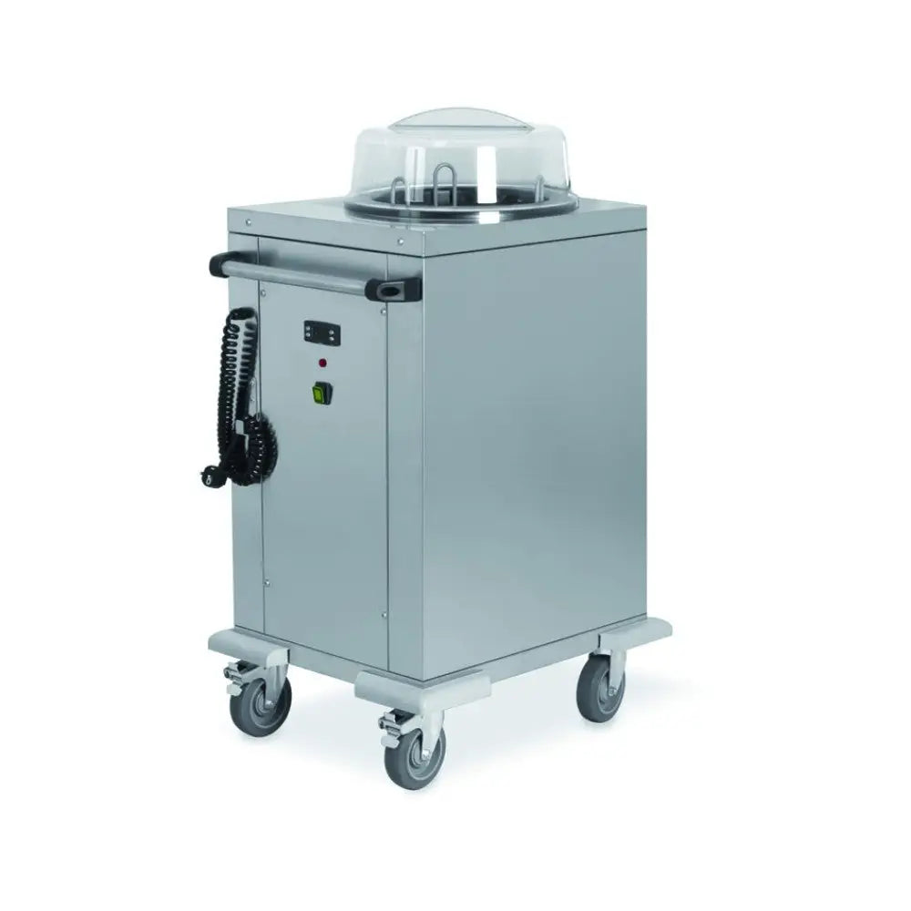 SOLLEVATORE PIATTI CALDO 1 COLONNA REGOLABILE Ø CM 18-28 - 9701-1828RC - METALCARRELLI - CARRELLI