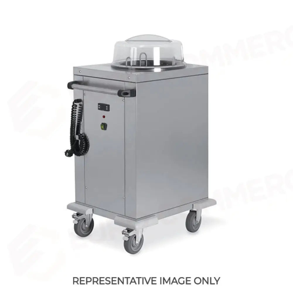 SOLLEVATORE PIATTI REFRIGERANTE 1 COLONNA REGOLABILE Ø CM 28-32 - 9701-2832RR - METALCARRELLI - CARRELLI