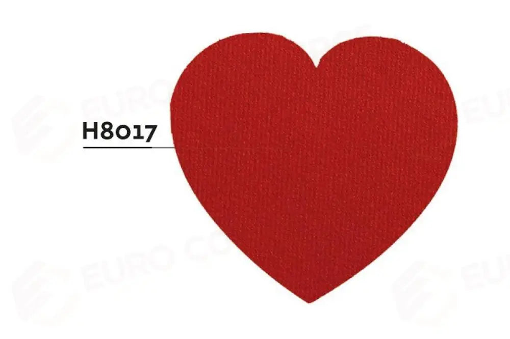 SOTTOBICCHIERE CUORE ROSSO - Ø9 CM - H8017 - LEONE - SOTTOBICCHIERI E SOTTOCOPPE