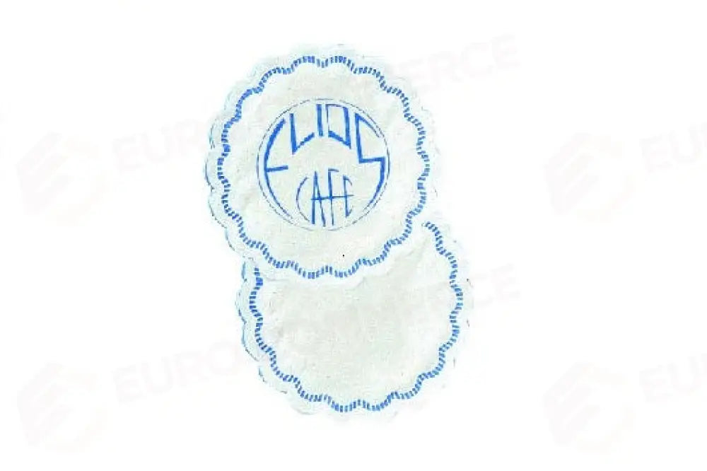 SOTTOBICCHIERE IN OVATTA AZZURRO - Ø8,5 CM - H8007.F - LEONE - SOTTOBICCHIERI E SOTTOCOPPE