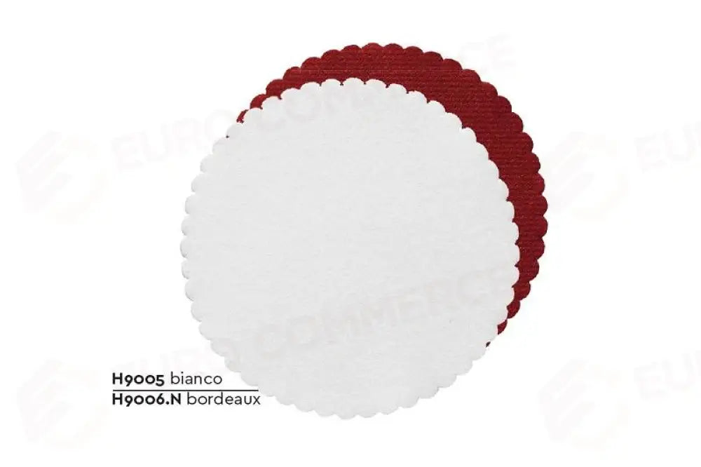 SOTTOPIATTO AIRLAID BORDEAUX - Ø21 CM - H9006.N - LEONE - SOTTOBICCHIERI E SOTTOCOPPE