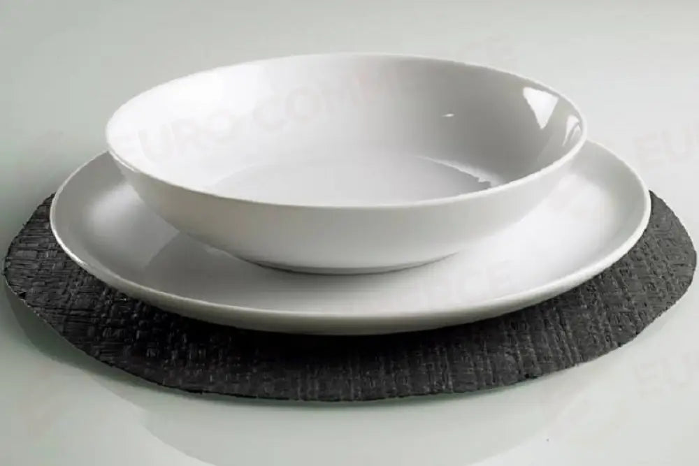 SOTTOPIATTO INTRECCIATO GRIGIO - Ø32 CM - H9007.S - LEONE - SOTTOBICCHIERI E SOTTOCOPPE