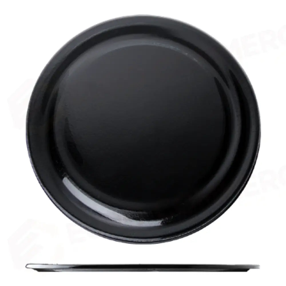 SOTTOPIATTO VETRO 34 CM NAMI NERO BC6903 LANGENTHAL - 11210032 - MEDRI