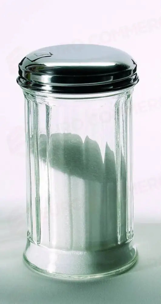 SPARGIZUCCHERO VETRO E ACCIAIO INOX - SZ10 - KAREL - Attrezzatura