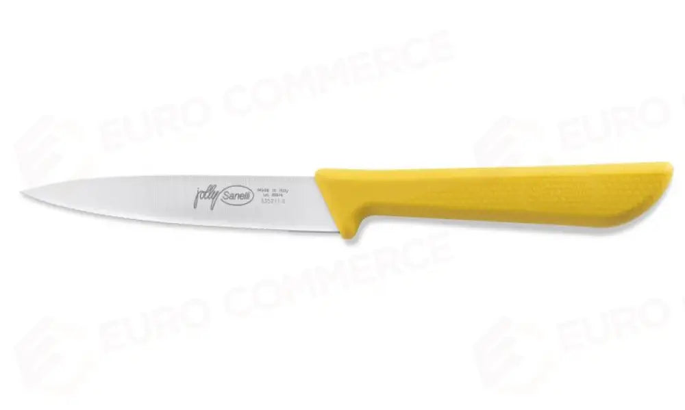 SPELUCCHINO MICROSEGHETTATO CM. 11 GIALLO JOLLY - 335211.G - SANELLI - COLTELLERIA