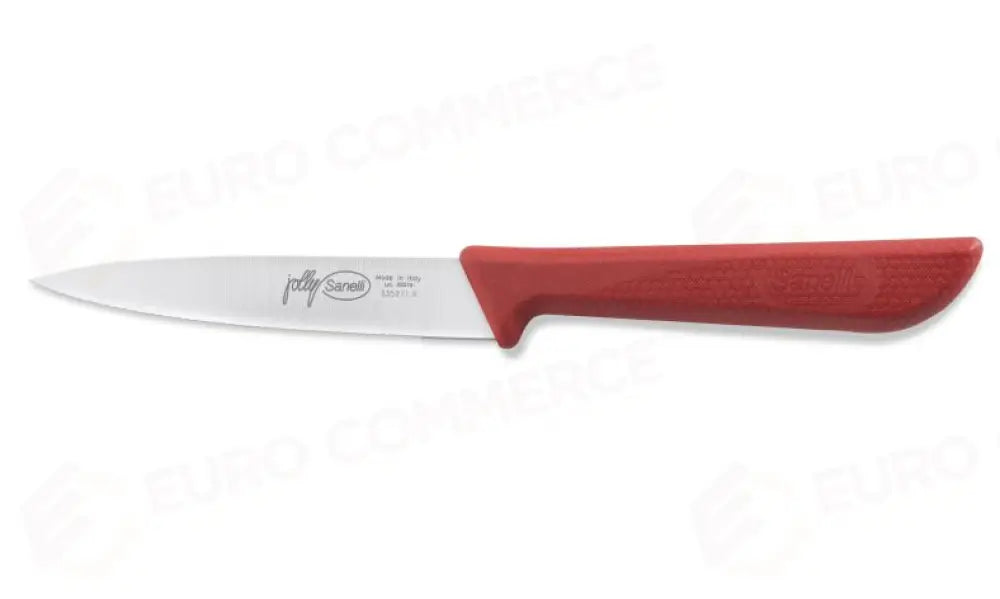 SPELUCCHINO MICROSEGHETTATO CM.11 ROSSO JOLLY - 335211.R - SANELLI - COLTELLERIA