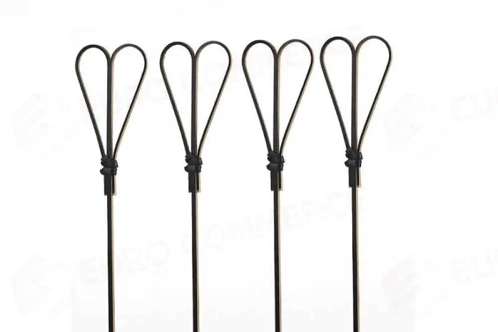 SPIEDI CUORE NERO - 15 CM - S0029.Z - LEONE - STUZZICADENTI E SPIEDI