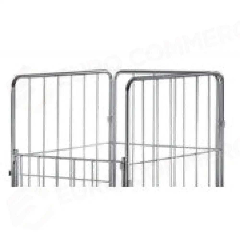 SPONDA POSTERIORE PER CARRELLO ’ROLL CONTAINER’ BASE 2 SPONDE CINGHIE - A18122 - METALCARRELLI