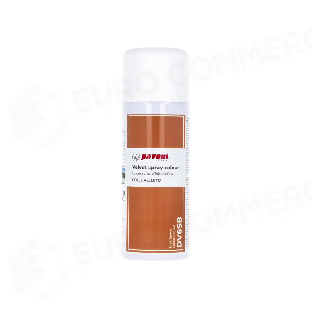 SPRAY DOLCE VELLUTO 400 ML MARRONE CHIARO - DV6SB - PAVONI ITALIA - ATTREZZATURA PROFESSIONALE