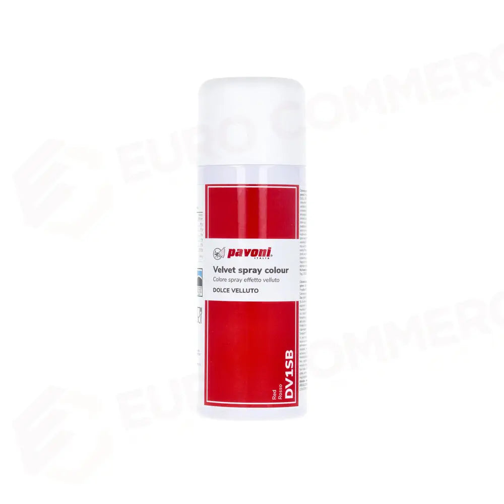 SPRAY DOLCE VELLUTO 400 ML ROSSO - DV1SB - PAVONI ITALIA - ATTREZZATURA PROFESSIONALE