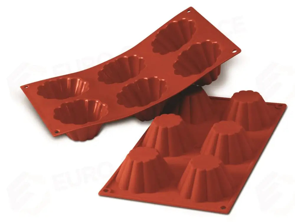 STAMPO 6 BRIOCHETTE 7,9 CM CLASSIC SF034 SILIKOMART - 7590216 - MEDRI