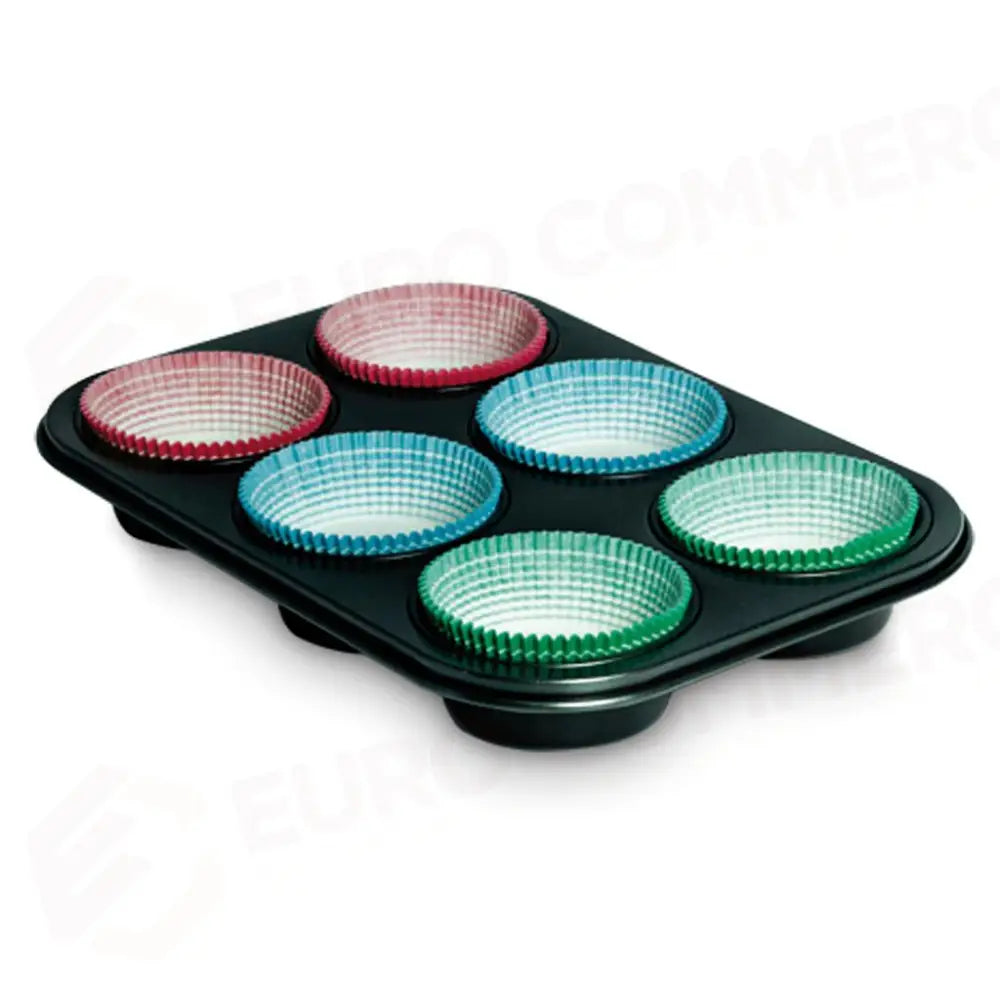 STAMPO 6 MUFFIN + 30 PIROTTINI GARDENIA 89907 GUARDINI - 1270165 - MEDRI