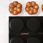 STAMPO FIBERFORM MM 600X400 15 IMPRONTE QUICHES Ø MM 105X20 H - VOL. ~ 135 ML - FB05 - PAVONI ITALIA