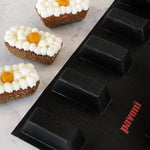 STAMPO FIBERFORM MM 600X400 24 IMPRONTE CAKE MM 80X30X30 H - VOL. ~ 55 ML - FB04 - PAVONI ITALIA