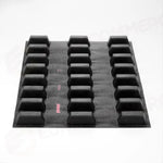 STAMPO FIBERFORM MM 600X400 24 IMPRONTE CAKE MM 80X30X30 H - VOL. ~ 55 ML - FB04 - PAVONI ITALIA