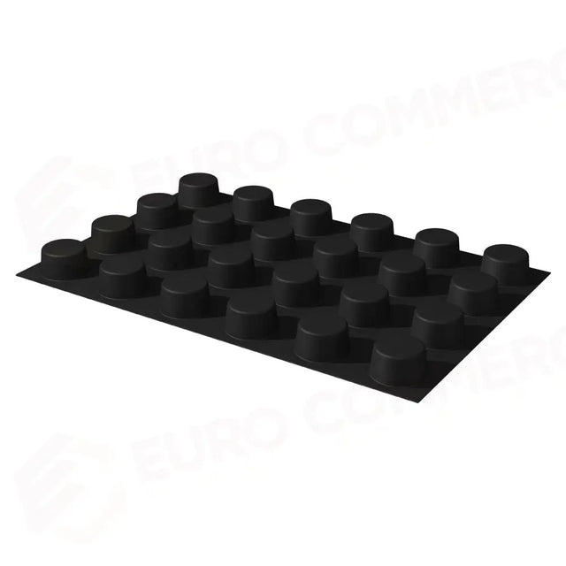 Moule Fibreform 600 x 400 mm, 24 empreintes, cylindre Ø 65 x 35 mm, volume ~ 95 ml, FB13, Pavoni Italie