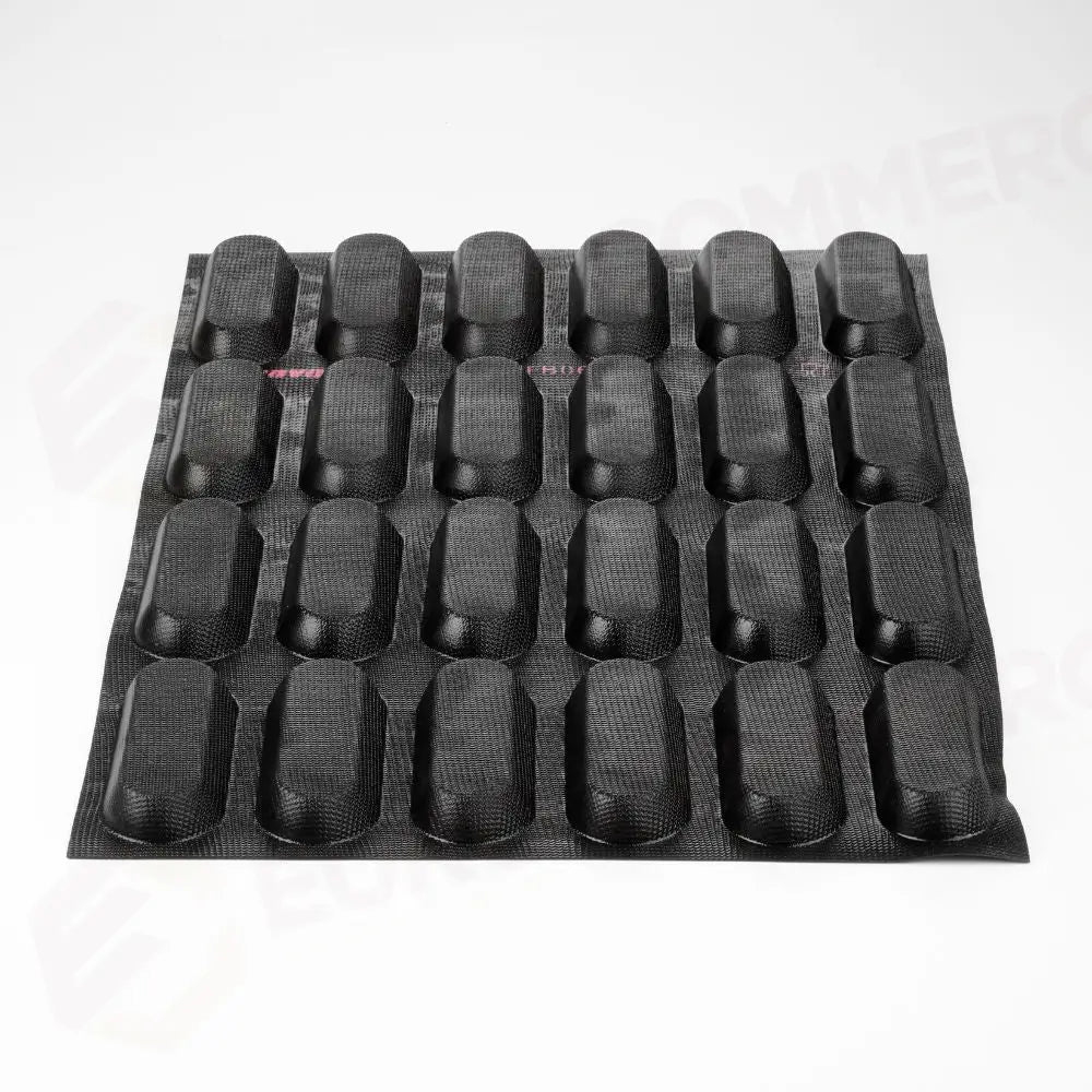 STAMPO FIBERFORM MM 600X400 24 IMPRONTE ÉCLAIR MM 130X48X18 H - VOL. ~ 85 ML - FB06 - PAVONI ITALIA