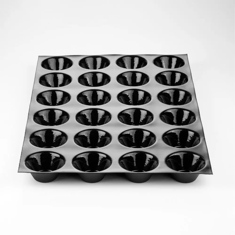 STAMPO FIBERFORM MM 600X400 24 IMPRONTE MUFFIN Ø MM 80X36 H - VOL. ~ 110 ML - FB02 - PAVONI ITALIA