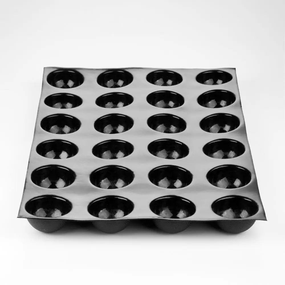 STAMPO FIBERFORM MM 600X400 24 IMPRONTE SEMISFERA Ø MM 70X40 H - VOL. ~ 110 ML - FB07 - PAVONI ITALIA
