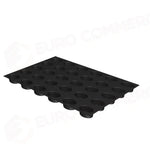 STAMPO FIBERFORM MM 600X400 30 IMPRONTE OVALE MM 70×50 H 30 - VOL. ~ 70 ML - FB14 - PAVONI ITALIA