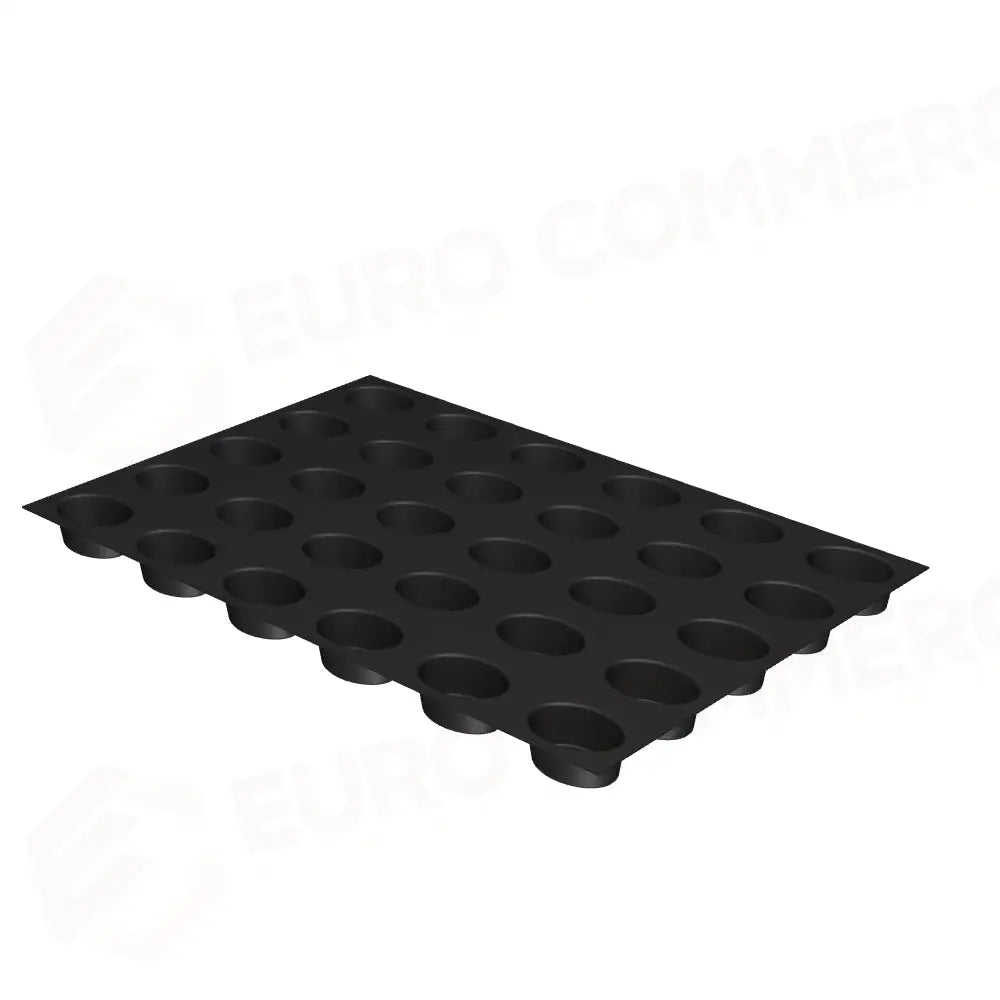 STAMPO FIBERFORM MM 600X400 30 IMPRONTE OVALE MM 70×50 H 30 - VOL. ~ 70 ML - FB14 - PAVONI ITALIA