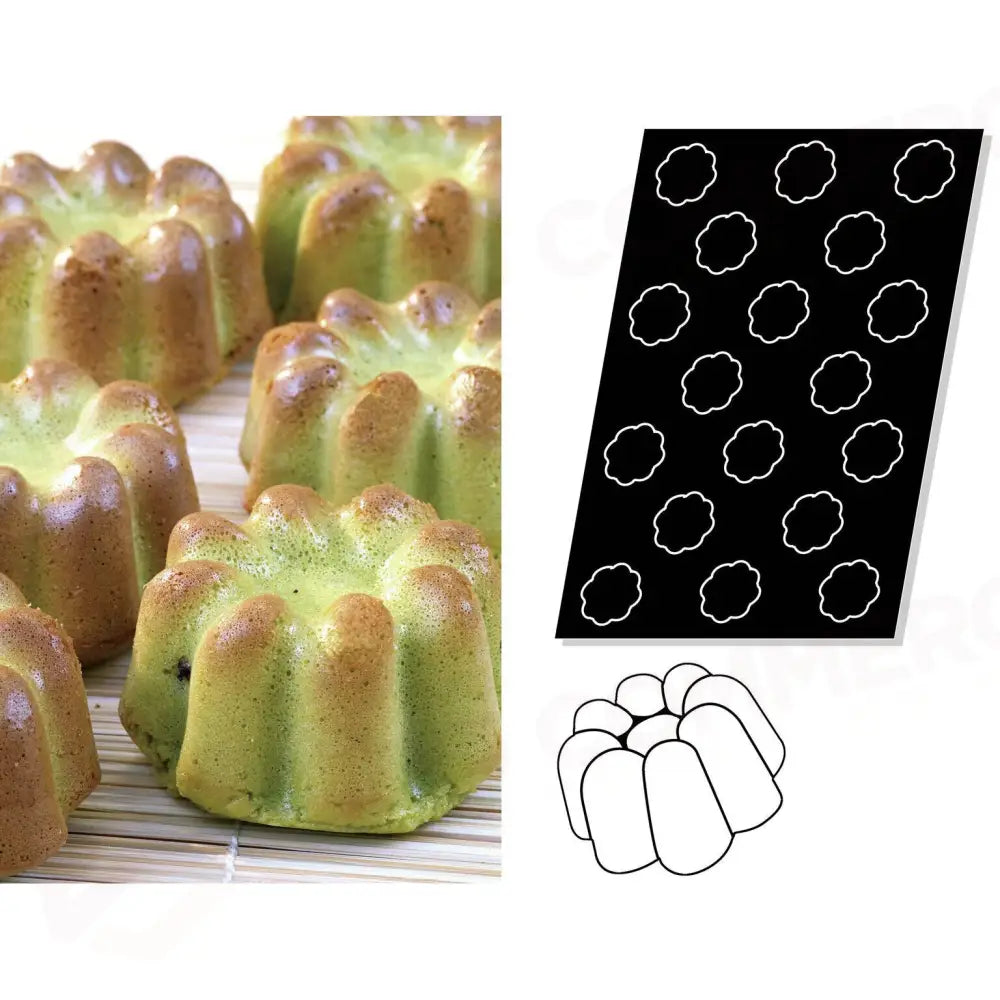 STAMPO FLEXIPAN MULTIPLO BAVARESE - ARTICOLI CUCINA E PASTICCERIA - PADERNO