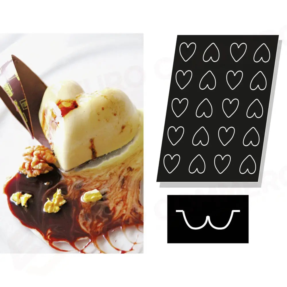 STAMPO FLEXIPAN MULTIPLO CUORI - ARTICOLI CUCINA E PASTICCERIA - PADERNO