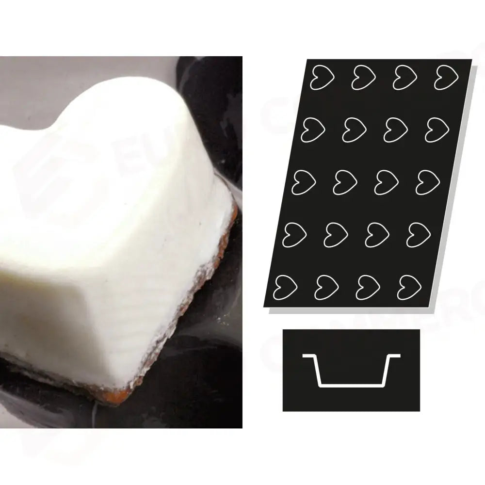 STAMPO FLEXIPAN MULTIPLO CUORI - ARTICOLI CUCINA E PASTICCERIA - PADERNO