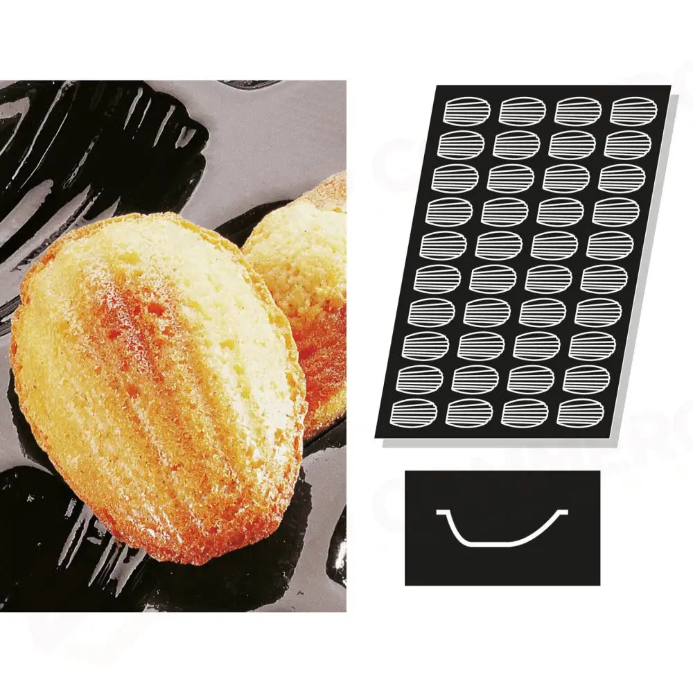 STAMPO FLEXIPAN MULTIPLO MADELEINES - ARTICOLI CUCINA E PASTICCERIA - PADERNO
