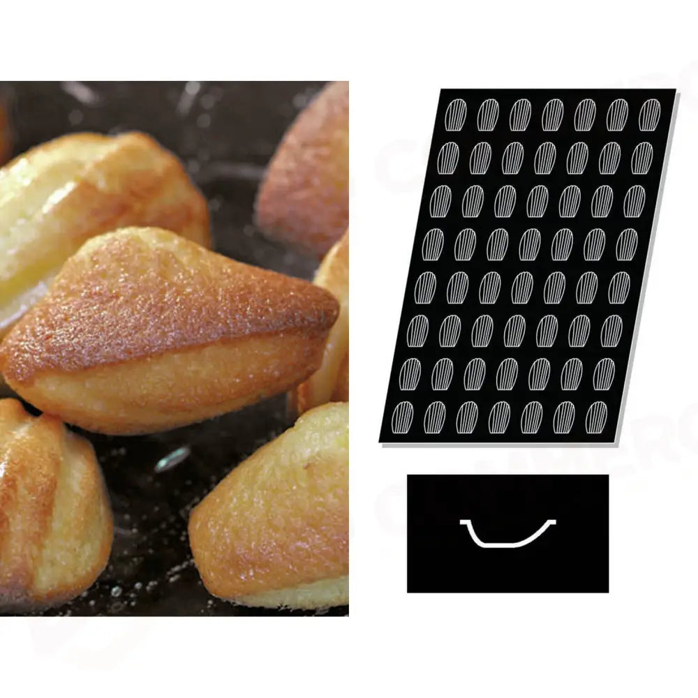 STAMPO FLEXIPAN MULTIPLO MINI MADELEINES - ARTICOLI CUCINA E PASTICCERIA - PADERNO