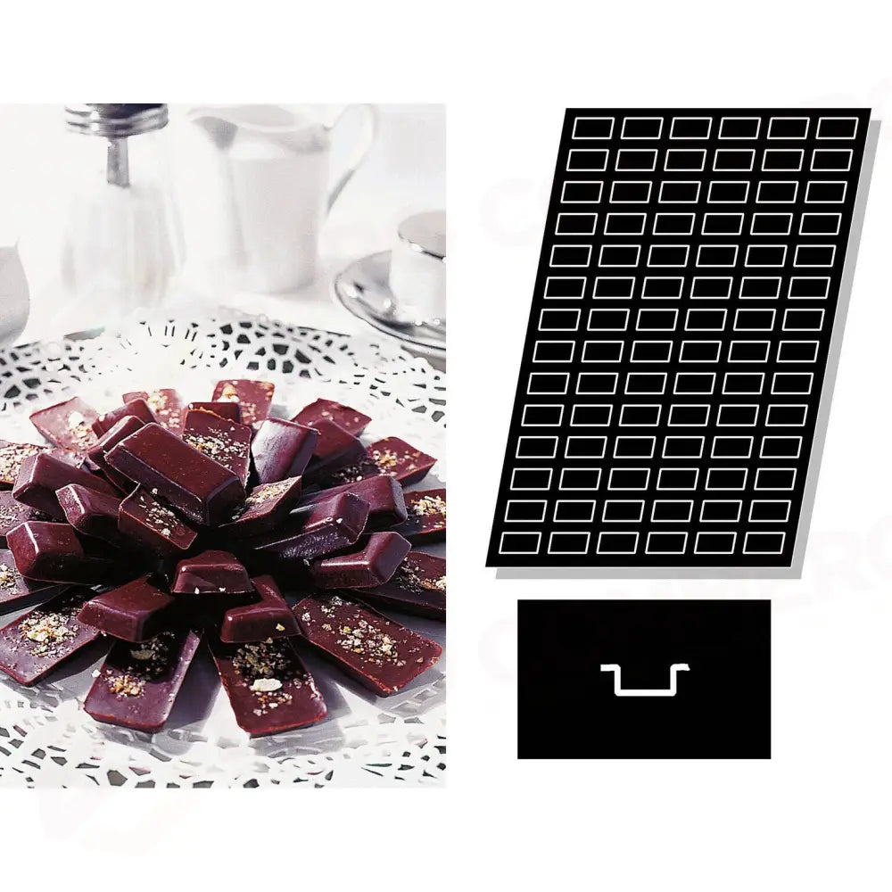STAMPO FLEXIPAN MULTIPLO PICCOLE FINANCIERS - ARTICOLI CUCINA E PASTICCERIA - PADERNO