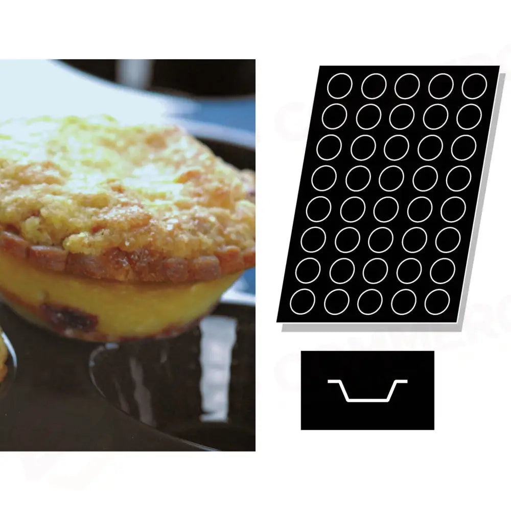 STAMPO FLEXIPAN MULTIPLO PICCOLE QUICHES - ARTICOLI CUCINA E PASTICCERIA - PADERNO