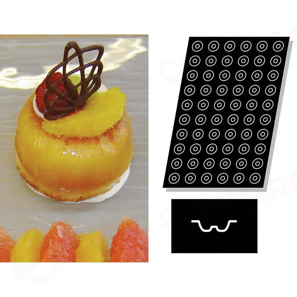 STAMPO FLEXIPAN MULTIPLO PICCOLE SAVARINS - ARTICOLI CUCINA E PASTICCERIA - PADERNO