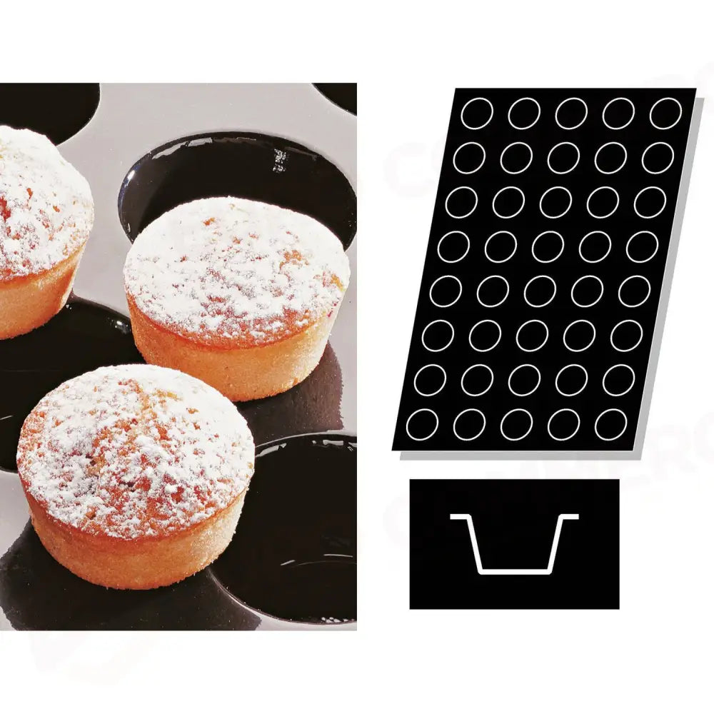 STAMPO FLEXIPAN MULTIPLO PICCOLI MUFFINS - ARTICOLI CUCINA E PASTICCERIA - PADERNO