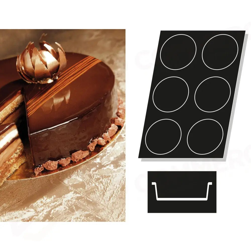 STAMPO FLEXIPAN MULTIPLO QUICHES - ARTICOLI CUCINA E PASTICCERIA - PADERNO