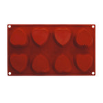 STAMPO FORMAFLEX CUORE MM 68X68X31 H 8 IMPRONTE - FR082 - PAVONI ITALIA