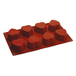STAMPO FORMAFLEX CUORE MM 68X68X31 H 8 IMPRONTE - FR082 - PAVONI ITALIA