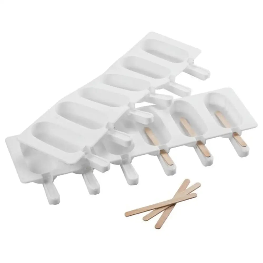 STAMPO GELATO SU STECCO CONF 2 PZ BIANCO - 41472-47 - PADERNO