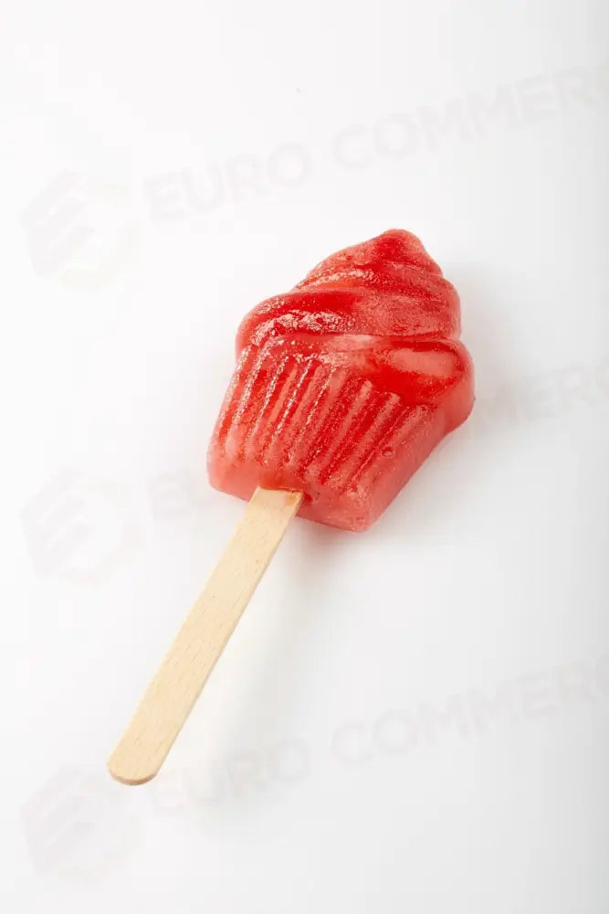 STAMPO IN SILICONE 200 X 120 MM - 3 IMPRONTE CUPCAKE 50 X 70 MM + 50 STECCHI - PL09 - PAVONI ITALIA - STAMPI