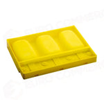 STAMPO IN SILICONE 200 X 150 MM - 3 IMPRONTE CAPRI 49X 93MM + 50 STECCHI - PL13 - PAVONI ITALIA - STAMPI