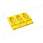 STAMPO IN SILICONE 200 X 150 MM - 3 IMPRONTE MALIBU 52 X 95 MM + 50 STECCHI - PL01 - PAVONI ITALIA - STAMPI