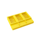 STAMPO IN SILICONE 200 X 150 MM - 3 IMPRONTE MARACAIBO 48 X 85 MM + 50 STICKS - PL03 - PAVONI ITALIA - STAMPI