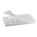STAMPO IN SILICONE 300 X 175 MM - 18 IMPRONTE SFERA Ø 35 MM - AF003 - PAVONI ITALIA