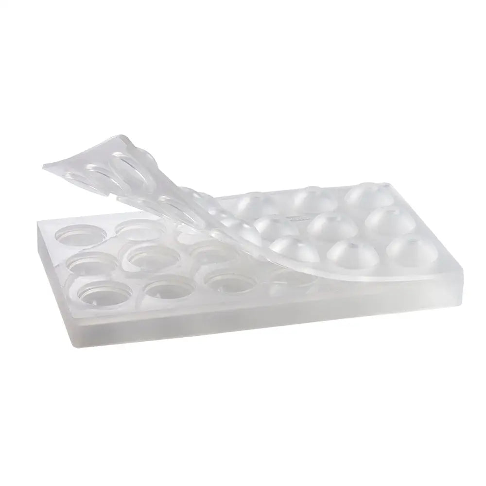 STAMPO IN SILICONE 300 X 175 MM - 18 IMPRONTE SFERA Ø 35 MM - AF003 - PAVONI ITALIA