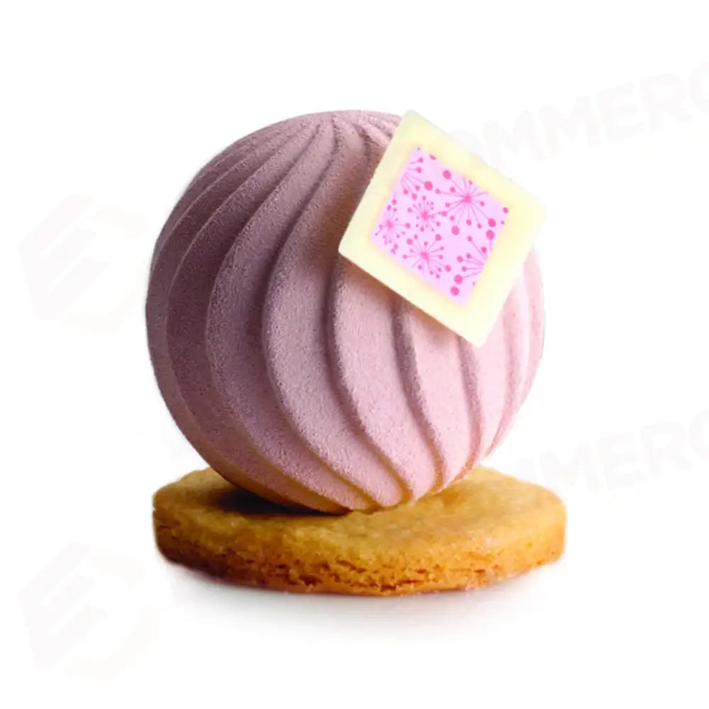 STAMPO IN SILICONE 300 X 175 MM - 8 IMPRONTE SFERA Ø 55 MM - AF004 - PAVONI ITALIA