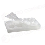 STAMPO IN SILICONE 300 X 175 MM - 8 IMPRONTE SFERA Ø 55 MM - AF004 - PAVONI ITALIA